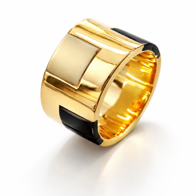 Anillo Greca en Oro Amarillo