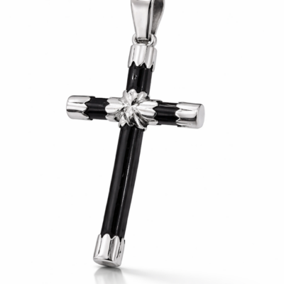 Cruz de Plata y Coral