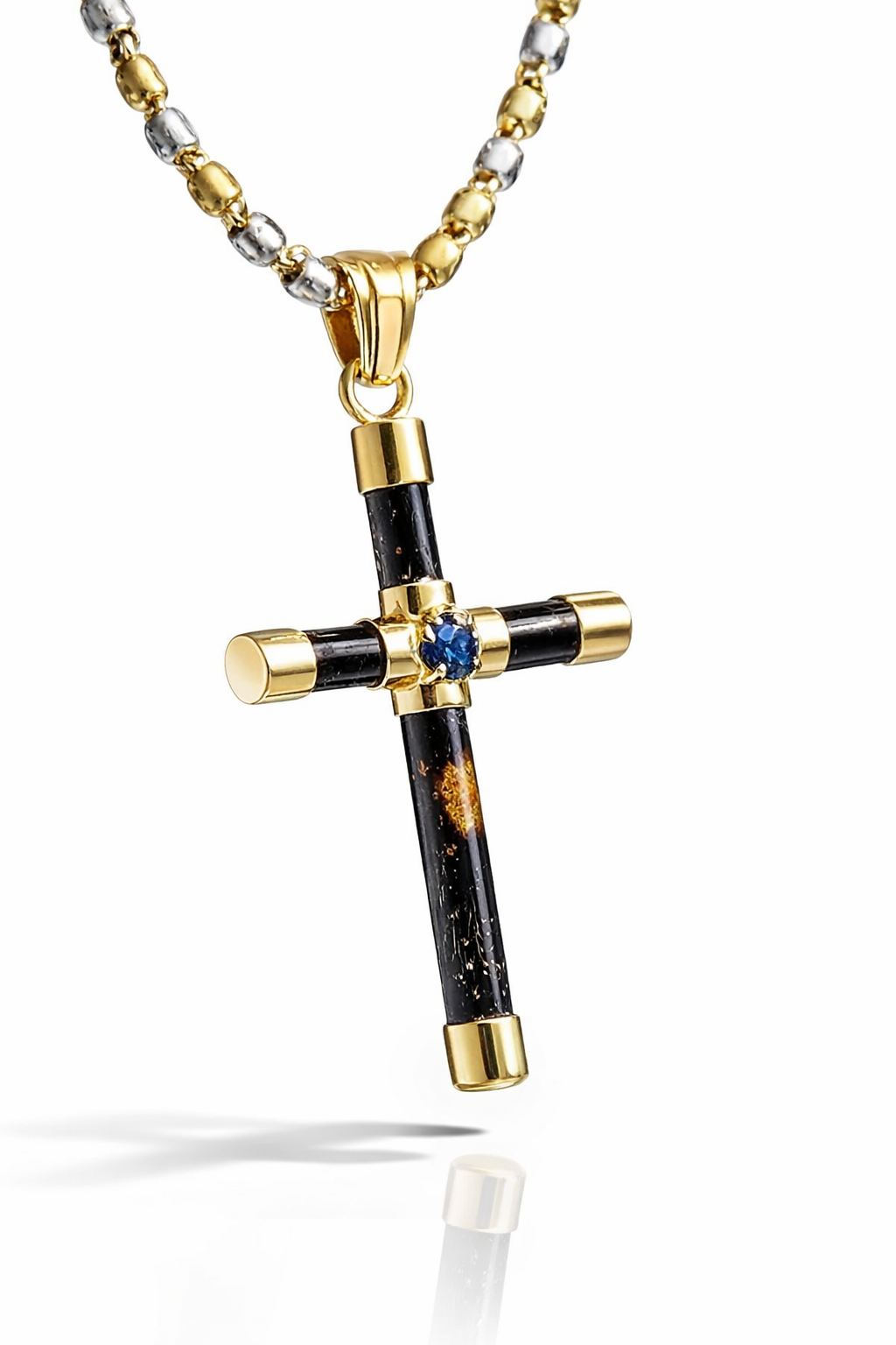 Cruz de Oro de Ley y Coral Negro - Imagen 3
